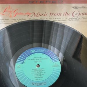 Living Guitars Play Music From The Country Vinyl Lp '65
